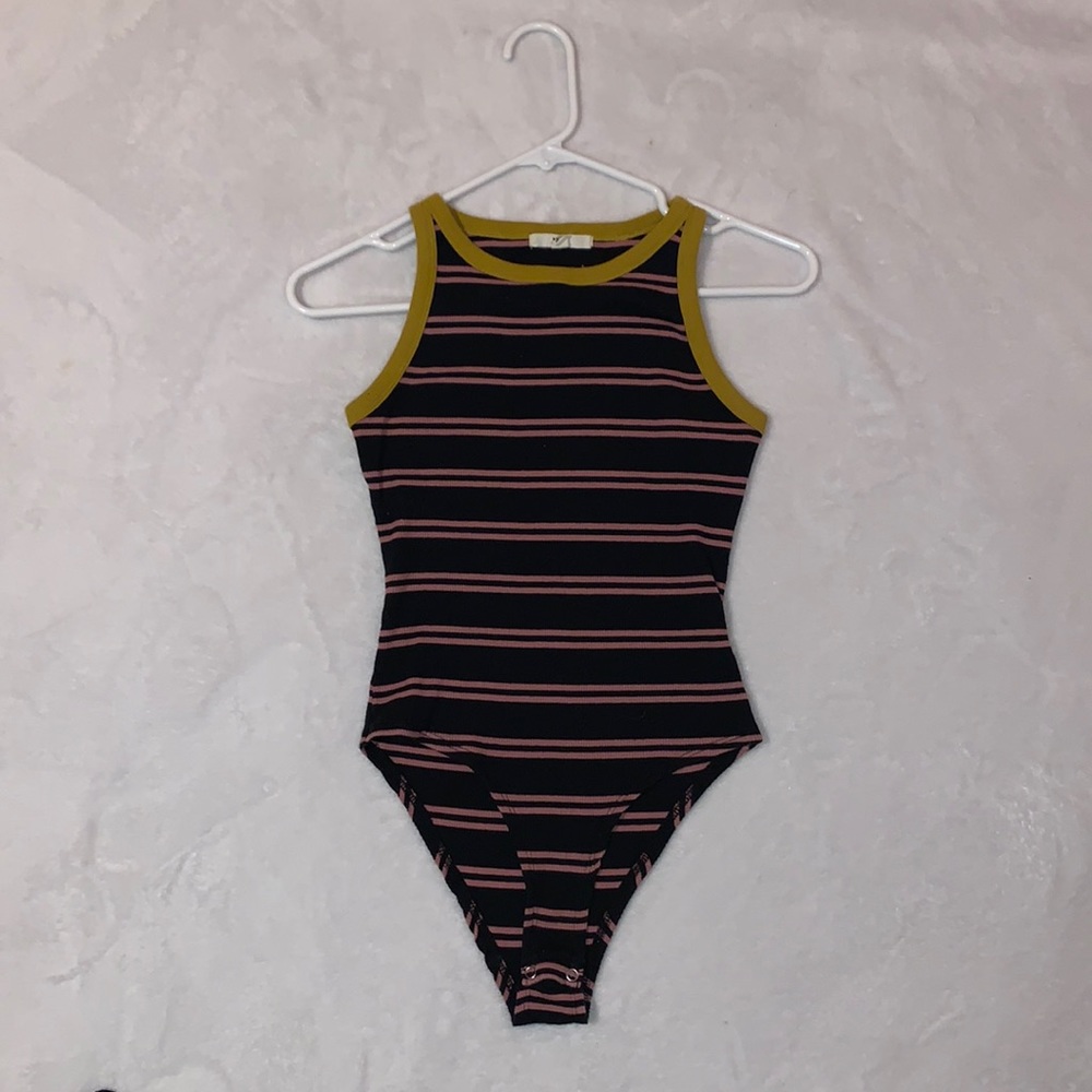 vans lizzie stripe bodysuit